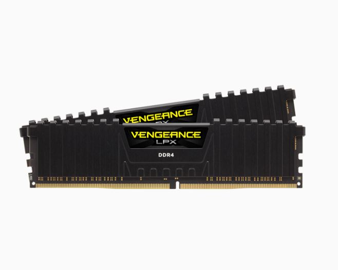 Corsair Vengeance LPX 64GB (2x32GB) DDR4 3000MHz C16 1.2V XMP 2.0 Black Desktop Gaming Memory Corsair