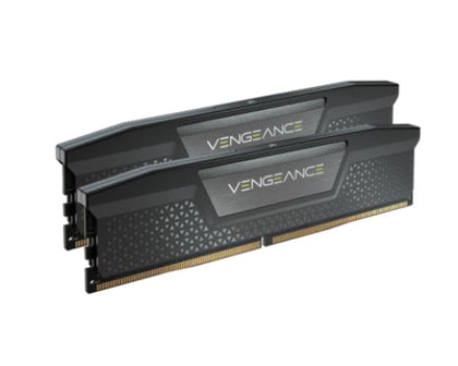 Corsair Vengeance 64GB (2x32GB) DDR5 UDIMM 5200MHz C40 1.25V Desktop Gaming Memory Black Corsair
