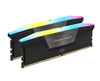 Corsair Vengeance RGB 32GB (2x16GB) DDR5 UDIMM 5200MHz C40 1.25V Desktop Gaming Memory Black Corsair