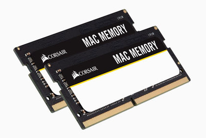 Corsair 64GB (2x32GB) DDR4 SODIMM 2666MHz C18 1.2V MAC Memory for Apple Macbook Notebook RAM Corsair