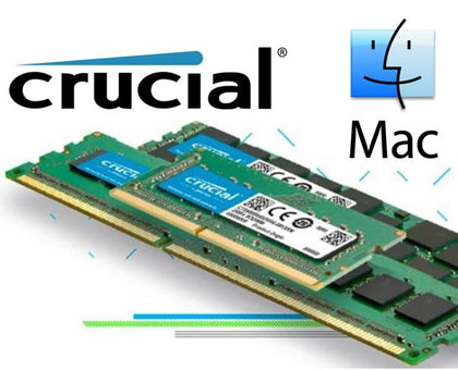 Crucial 16GB (1x16GB) DDR4 SODIMM 2400MHz for MAC Single Stick Desktop for Apple Macbook Memory RAM Micron (Crucial)