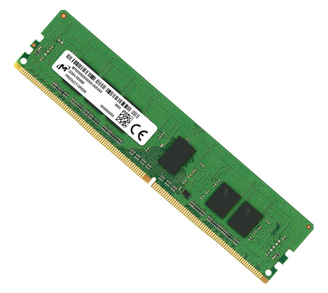 Micron 8GB (1x8GB) DDR4 RDIMM 2666MHz CL19 1Rx8 ECC Registered Server Memory 3yr wty Micron (Crucial)