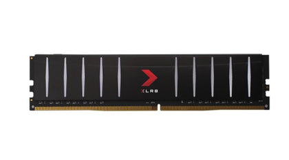 PNY XLR8 16GB (1x16GB) DDR4 UDIMM 3200Mhz CL16 1.35V Low Profile Black Heat Spreader Gaming Desktop PC Memory PNY