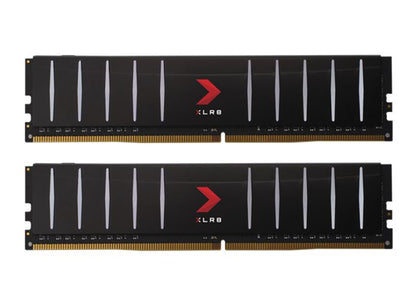 PNY XLR8 16GB (2x8GB) DDR4 UDIMM 3200Mhz CL16 1.35V Low Profile Black Heat Spreader Gaming Desktop PC Memory freeshipping - Goodmayes Online