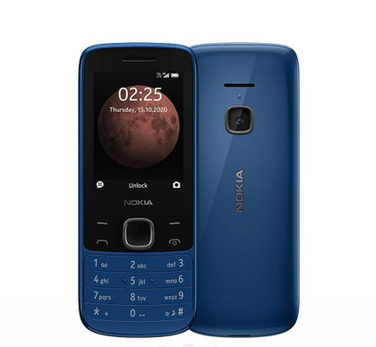 Nokia 225 4G Classic Blue *AU STOCK* 2.4' Display, Unisoc T117 CPU, 64MB ROM,128MB RAM, 16GB MicroSD card (included inside phone) freeshipping - Goodmayes Online