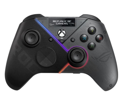 ASUS ROG Raikiri Pro Wireless PC Controller, Built-in OLED display, 4 Rear Buttons, Tri-mode Connectivity,