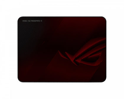 ASUS ROG SCABBARD II Gaming Mouse Pad, Medium Size (360x260mm) Water/Oil/Dust Respellent, Anti-Fray, Soft Cloth With Rubber Base ASUS