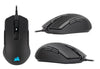 Corsair M55 RGB PRO Ambidextrous Multi-Grip Gaming Black Mouse, 200-12,400 DPI, ICUE Software. 2 Years Warranty Corsair