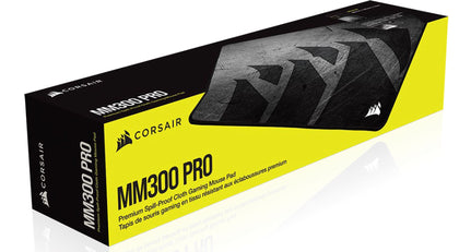 Corsair MM300 PRO Premium Spill-Proof Cloth Gaming Mouse Pad – Medium - 360mm x 300mm x 3mm, Graphic Surface Corsair
