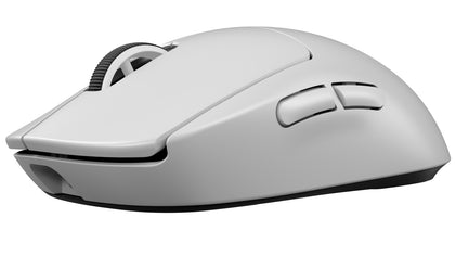 Logitech PRO X SUPERLIGHT 2 LIGHTSPEED Wireless Gaming Mouse  100 – 32,000 dpi  HYBRID OPTICAL X MECHANICAL WHITE