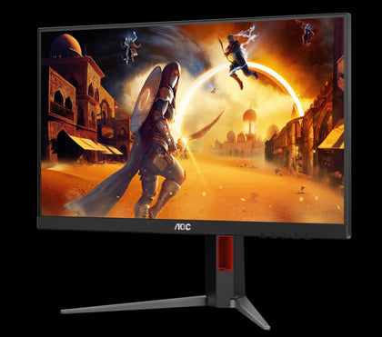 AOC 27' IPS, Full HD 1920x1080, Adaptive Sync,1ms, 180Hz, HDR10, Borderless, Height Adjustable Stand, VESA 100X100m,  HDMI 2.0, DP 1.4 Gaming Monitor