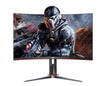 AOC 27' Curved 0.5ms 240Hz FHD 1500R, FreeSync, HDR Mode, Ultra Narrow Border  Gaming Monitor w/HAS - DP/HDMI, VESA100