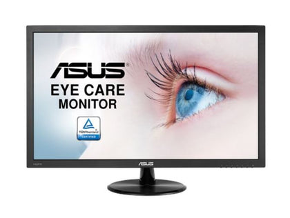 ASUS VP247HAE 23.6' Eye Care Monitor Full HD, 5ms, 60Hz, Low Blue Light, Flicker Free, Anti Glare , VESA 100mm, D-Sub/HDMI ASUS