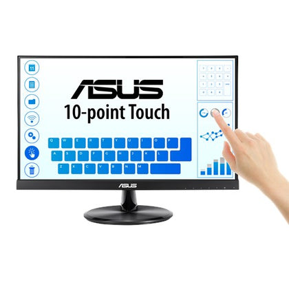 ASUS VT229H 21.5' Touch Monitor Full HD (1920x1080), 10-point Touch, IPS, 178° View, Frameless, 1.5W*2 Speakers ASUS