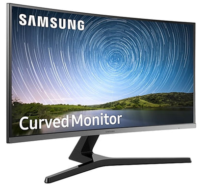 Samsung R500 FHD 27' 60Hz FreeSync Curved Gaming Monitor 1920x1080 4ms 16.7M 1800R Tilt VESA D-Sub HDMI Bezeless Game Mode  ~LS27R350FHEXXY Samsung
