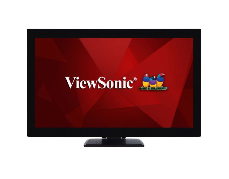 ViewSonic 27' TD2760 10-point Touch Screen, RS232 Serial Port,  Advance Ergonomic Tilt or flat. Supports Winodws, Chrom, Linux, Android, Monitor
