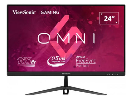 ViewSonic VX2428 24' 165Hz 0.5ms, Fast IPS, Crisp Image and Smooth play. VESA Clear MR certified, Freesync, Adaptive Sync, Speakers, Monitor (LS)