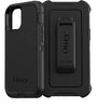 OtterBox Apple iPhone 12 / iPhone 12 Pro Defender Series Case - Black (77-65401), 4X Military Standard Drop Protection, Multi-Layer, Included Holster Otterbox