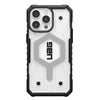 UAG Pathfinder MagSafe Apple iPhone 15 Pro Max (6.7') Case - Ice (114301114343), 18ft. Drop Protection (5.4M), Tactical Grip, Raised Screen Surround