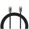 Pisen Braided USB-C to USB-C (3.2 Gen2) Cable (1M) - Black, 5A/100W PD, 20Gbps Data Transfer Speed,8K@60Hz Video,Best for Laptop & other USB-C devices
