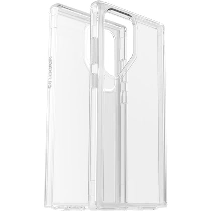 OtterBox Symmetry Clear Samsung Galaxy S23 Ultra 5G (6.8') Case Clear - (77-91234), Antimicrobial, 3X Military Standard Drop Protection, Raised Edges Otterbox