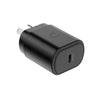 Cygnett PowerPlus 25W USB-C Wall Charger - Black (CY3674PDWLCH), 1xUSB-C PD (25W), Small, Lightweight and Travel Ready, Compact & Fast Wall Charger Cygnett