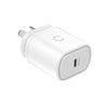 Cygnett PowerPlus 25W USB-C Wall Charger - White (CY3673PDWLCH), 1xUSB-C PD (25W), Small, Lightweight and Travel Ready, Compact & Fast Wall Charger Cygnett