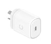 Cygnett PowerPlus 30W USB-C Wall Charger AU - White (CY3904PDWCH), 1xUSB-C PD (30W), Small, Lightweight and Travel Ready, Compact & Fast Wall Charger Cygnett