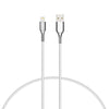 Cygnett Armoured Lightning to USB-A Cable (1M) - White (CY2685PCCAL), Fast charge your iPhone (12W), MFi certified, Certified for 20,000 bend cycles Cygnett