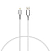 Cygnett Armoured Lightning to USB-A Cable (3M) - White (CY2687PCCAL), Fast charge your iPhone (12W), MFi certified, Certified for 20,000 bend cycles Cygnett