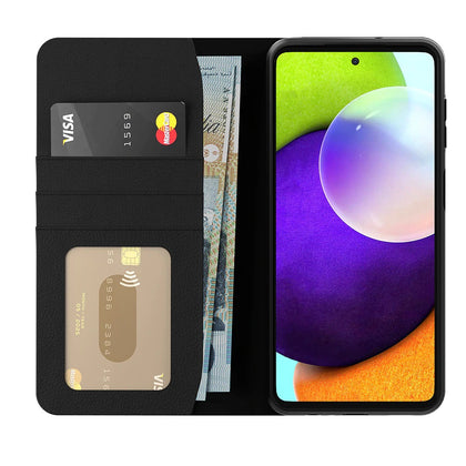 Cygnett UrbanWallet Samsung Galaxy A53 5G (6.5') Wallet Case - Black (CY4102URBWT), 360° Protection, 3 Card Slots, Multi-Functional, Stand Feature Cygnett