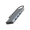 Cygnett Unite TravelMate USB-C Hub - (CY3318HUBC3) 1x4K HDMI 3xUSB-A 3.0 100W USB-C Power Delivery 5GBPS data transfer speed 15CM CBL Length Cygnett