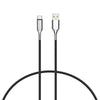 Cygnett Armoured USB-C to USB-A (USB 2.0) Cable (1M) - Black (CY2681PCUSA), Support 3A/60W Fast Charging, 480Mbps Transfer Speeds, Scratch Resistance Cygnett