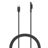 Cygnett Essentials USB-C to Microsoft Surface Laptop Cable (2M) - Black (CY3314USCMS), 45W Fast Charging, Magnetic Connection, Quick & Safe,2 Yr. WTY.