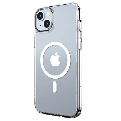 Cygnett AeroMag Apple iPhone 15 Plus (6.7') Magnetic Clear Case -(CY4579CPAEG),Raised Edges,TPU Frame,Hard-Shell Back,Magsafe Compatible,4FT DropProof