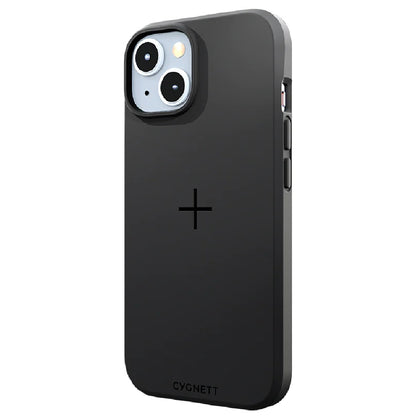 Cygnett MagShield Apple iPhone 15 (6.1') Magnetic Case - Black (CY4582MAGSH), Raised Bezel Edges, 4FT Drop Protection, Magsafe Rugged Case