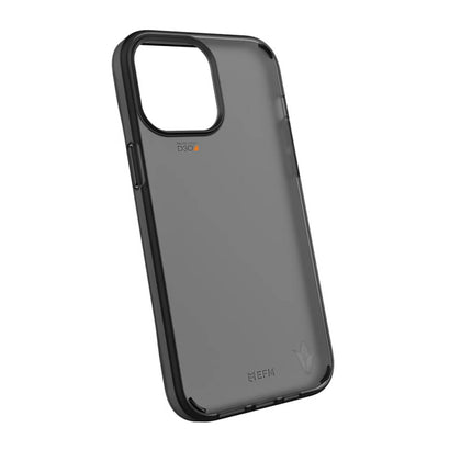 EFM Bio+ Case Armour for Apple iPhone 13 Pro Max/iPhone 12 Pro Max -Black/Grey(EFBIOAE193SMC),Antimicrobial,2.4m Drop Tested,D3O Impact Protection,2Yr EFM