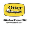 OtterBox Apple iPhone 14 Plus Symmetry Series Antimicrobial Case - Black (77-88461), 3X Military Standard Drop Protection, Raised Edges, Ultra-Sleek Otterbox