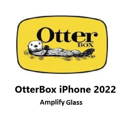 OtterBox Apple iPhone 14 / iPhone 13 / iPhone 13 Pro Amplify Glass Antimicrobial Screen Protector - Clear (77-88846), 5X Anti-Scratch Defense Otterbox