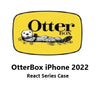 OtterBox Apple iPhone 14 Pro React Series Antimicrobial Case - Clear (77-88892), Military Standard Drop Protection, Hard Case with Soft Grip Edges Otterbox