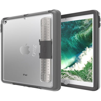 OtterBox Apple iPad (9.7-inch) (5th & 6th Gen) UnlimitEd Series Case - Slate Grey (77-59037), Integrated Stand Adjusts, Built-in Screen Protector Otterbox