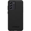 OtterBox Samsung Galaxy S21 FE 5G (6.4') Symmetry Series Antimicrobial Case - Black (77-83941), 3X Military Standard Drop Protection, Raised Edges Otterbox