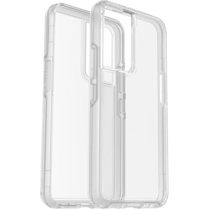 OtterBox Samsung Galaxy S22 5G (6.1') Symmetry Series Clear Antimicrobial Case - Clear (77-86500), 3X Military Standard Drop Protection, Thin Profile Otterbox