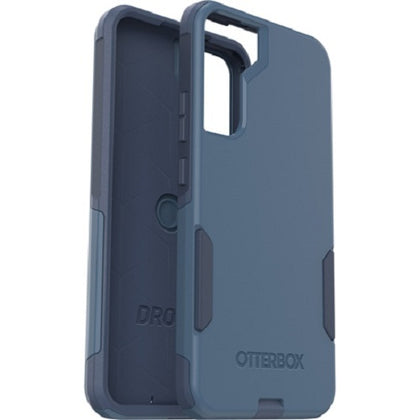 OtterBox Commuter Samsung Galaxy S22+ 5G (6.6') Case Rock Skip Way (Blue) - (77-86394), Antimicrobial, 3X Military Standard Drop Protection Otterbox