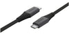OtterBox USB-C to USB-C Premium Pro Fast Charge Cable (2M) - Black (78-80888), USB PD (60W), Bend/Flex-Tested 30K Times, Braided Nylon, Rugged, USB-IF Otterbox