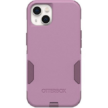 OtterBox Apple iPhone 13 Commuter Series Antimicrobial Case - Maven Way (Pink) (77-85422), 3X Military Standard Drop Protection,Dual-Layer,Port Covers Otterbox