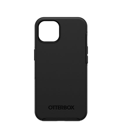 OtterBox Apple iPhone 13 Symmetry Series+ Antimicrobial Case with MagSafe - Black (77-85616), 3X Military Standard Drop Protection, Durable Protection Otterbox