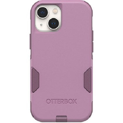 OtterBox Apple iPhone 13 Mini / iPhone 12 Mini Commuter Series Antimicrobial Case - Maven Way (Pink) (77-85872), 3X Military Standard Drop Protection Otterbox
