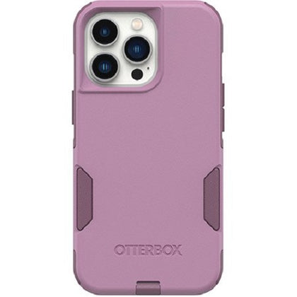 OtterBox Apple iPhone 13 Pro Commuter Series Antimicrobial Case - Maven Way (Pink) (77-83436), 3X Military Standard Drop Protection, Dual-Layer Otterbox