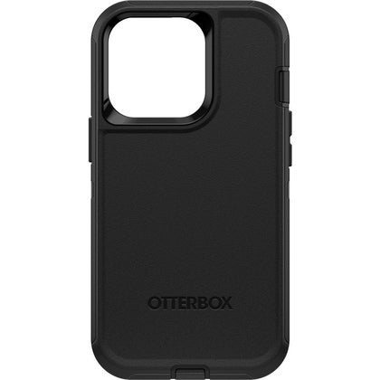 OtterBox Apple iPhone 13 Pro Defender Series Case - Black (77-83422), 4X Military Standard Drop Protection, Multi-Layer, Included Holster, Port Covers Otterbox